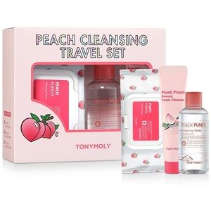 [NEW] TONY MOLY PEACH CLEANSING TRAVEL SET